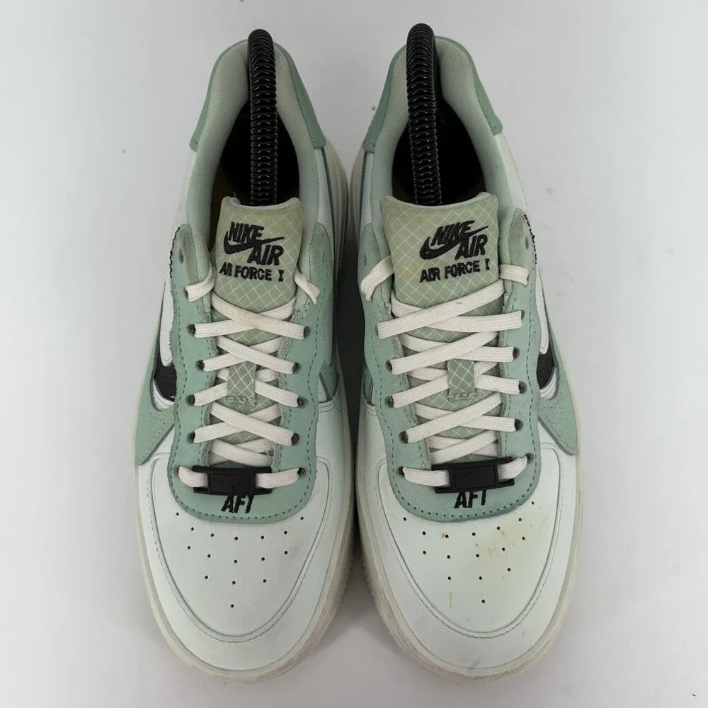 Nike Air Force 1 PLT.AF.ORM Shoes Womens Size 6 Barley Green Sneakers DX3730-300